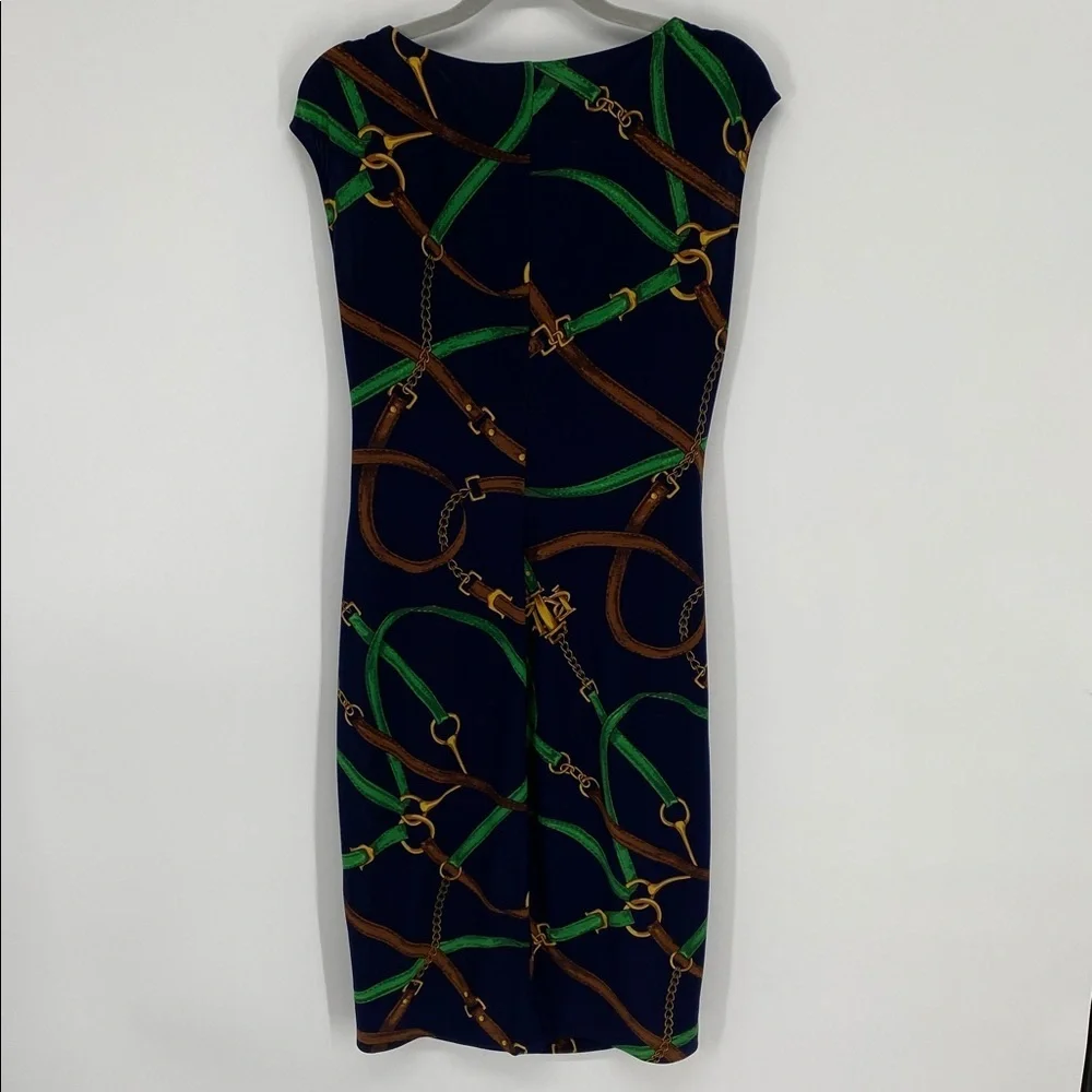 Ralph Lauren Status Print Pullover Dress Medium?